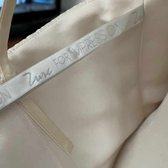 Zirc for Impressions NWT formal dress with beading, small train size 10 - Picture 8 of 15